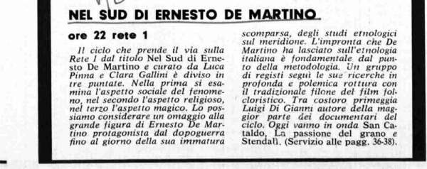07 Nel Sud di Ernesto De Martino